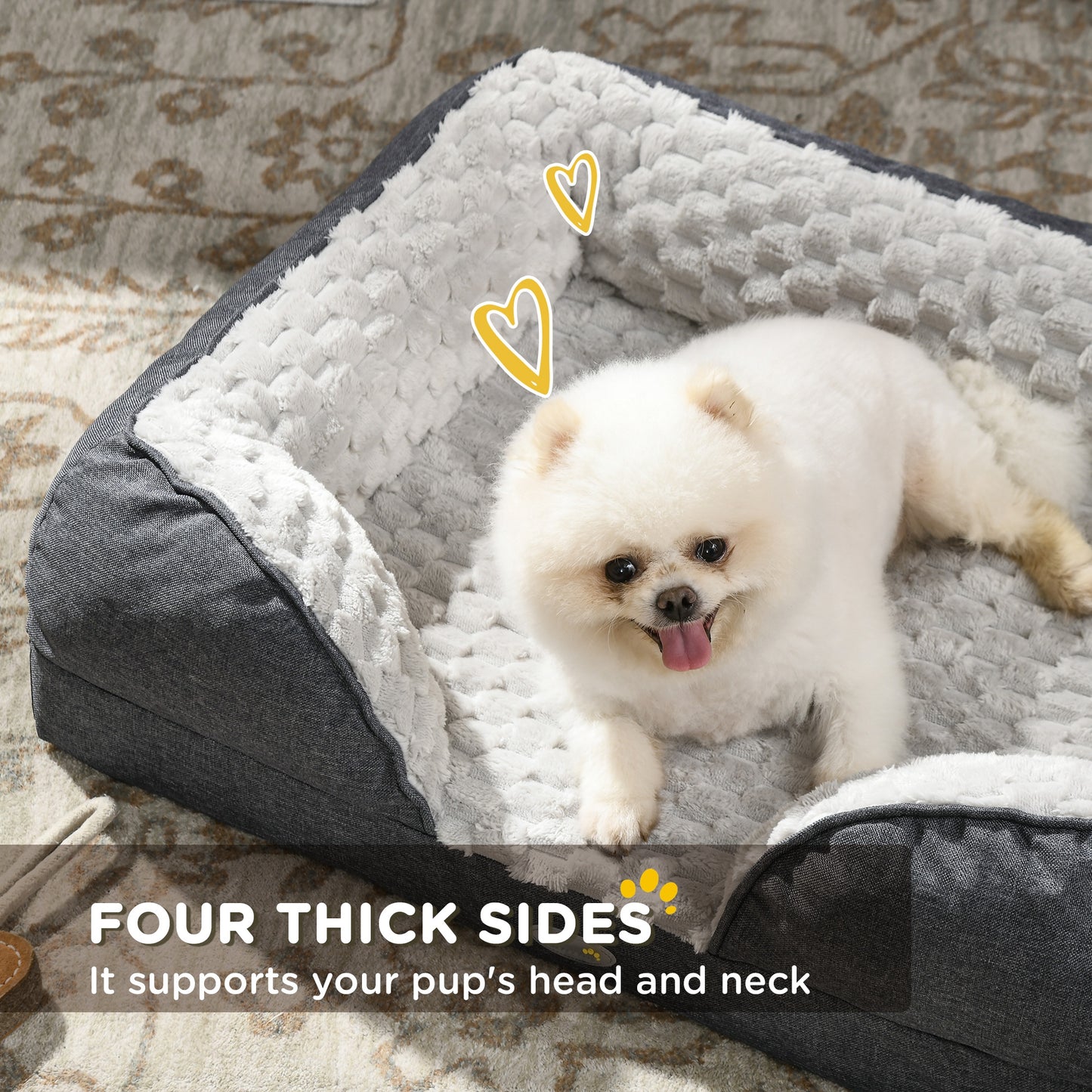 PawHut Calming Dog Bed