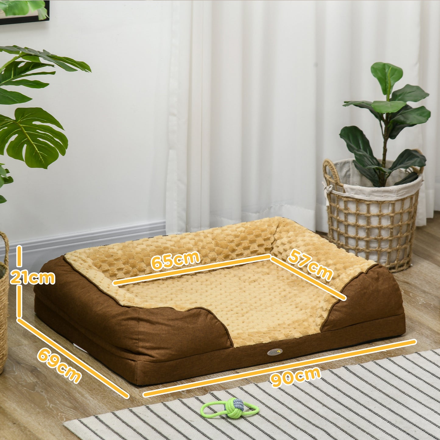 Paw Hut Calming Dog Bed