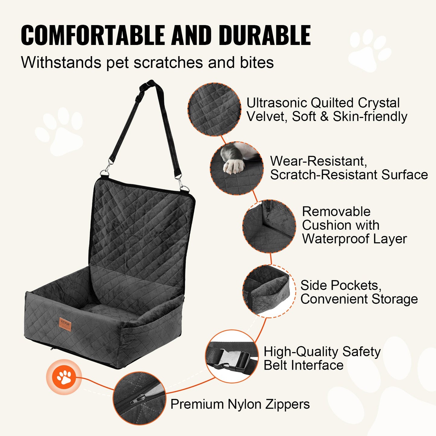 Dog Booster Car Seat