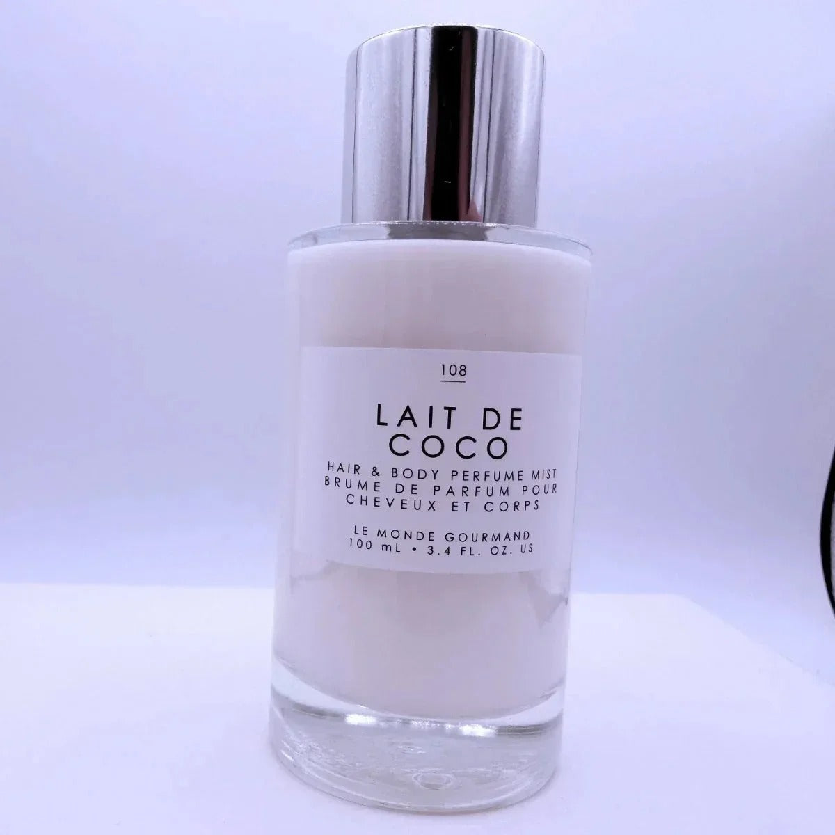 **Le Monde Gourmand Lait de Coco 108 Hair & Body EDT 100ml | Coconut Fragrance**