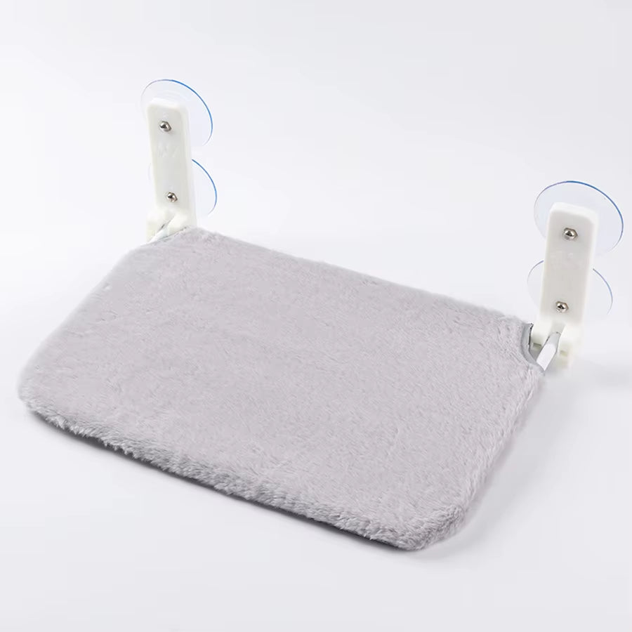 Cat Window Lounger Bed | Foldable Suction Cup Hammock for Cats