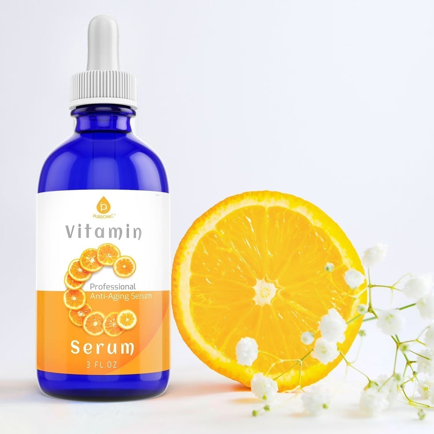 Pursonic Vitamin C Anti-Aging Serum 90ml – Brightening Skin Repair Serum
