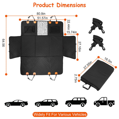 Dog Car Back Seat Cover