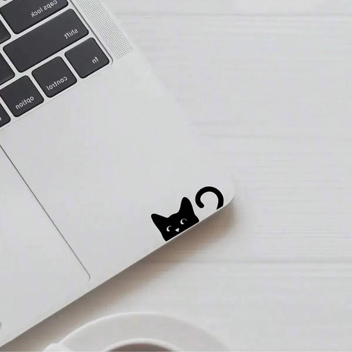 Peeking Cat Vinyl Sticker | Waterproof Car, Window & Mirror Decoration