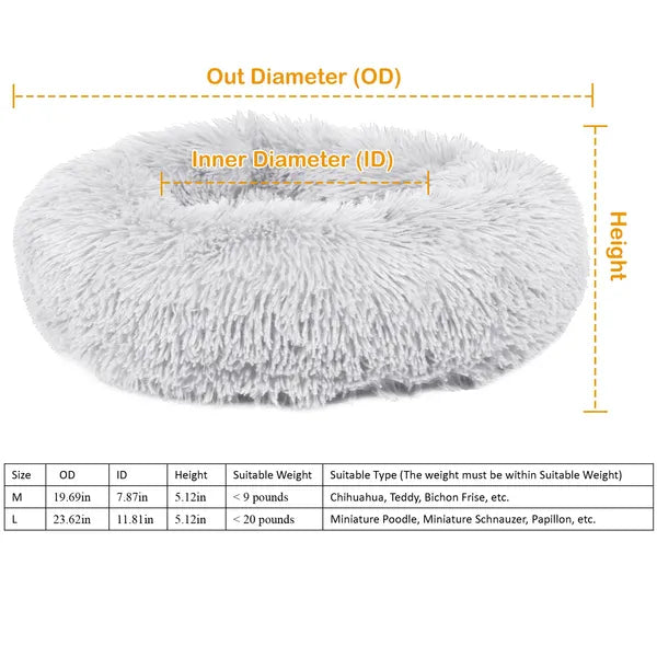 Pet Soft Warm Fleece Puppy Bed