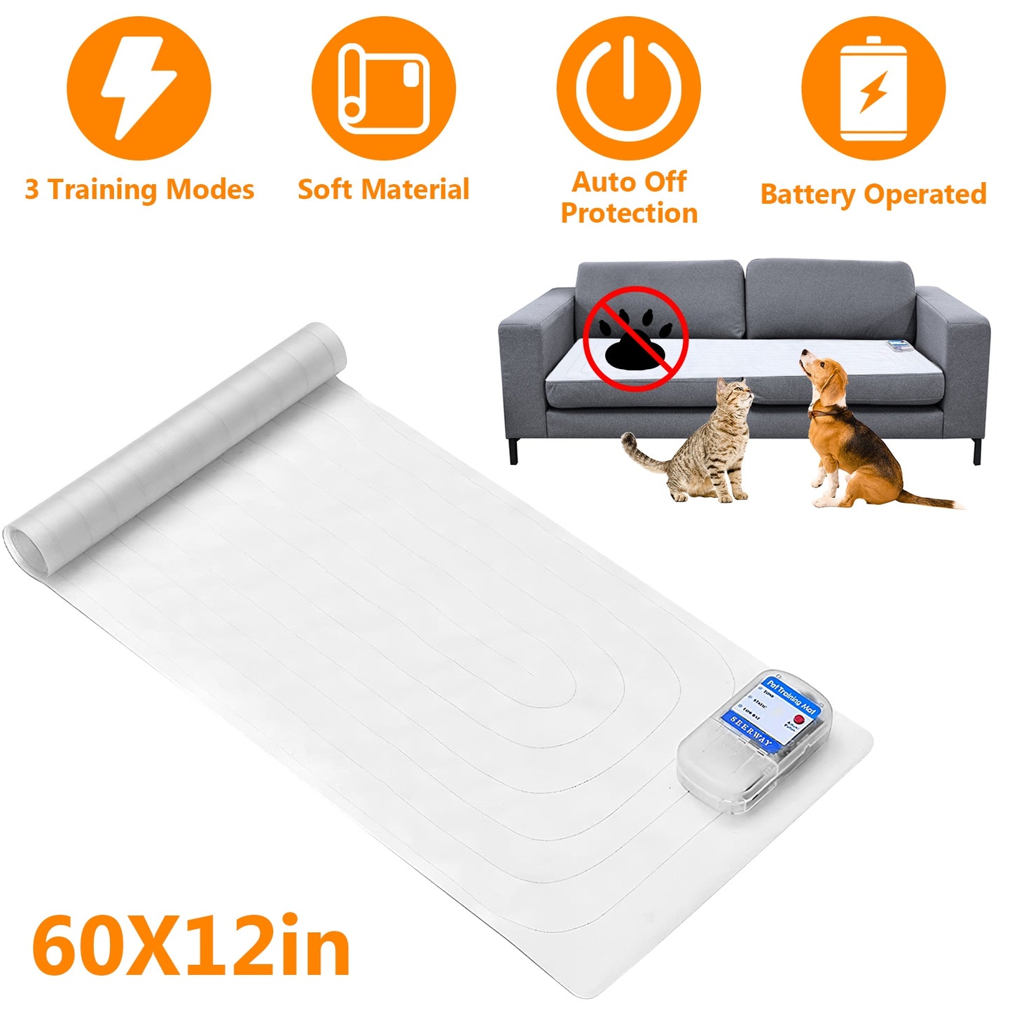 1Pc Electronic Pet Training Mat
