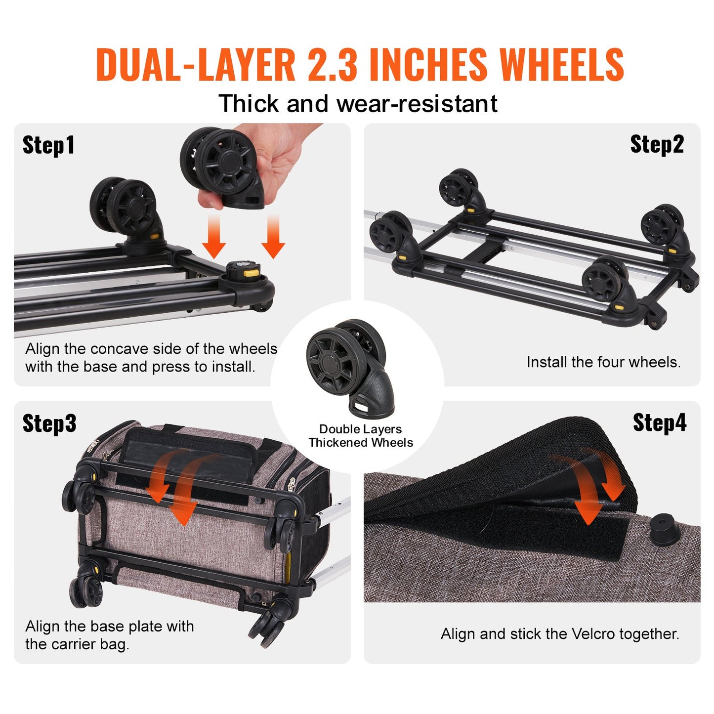 Airline Approved Rolling Pet Carrier
