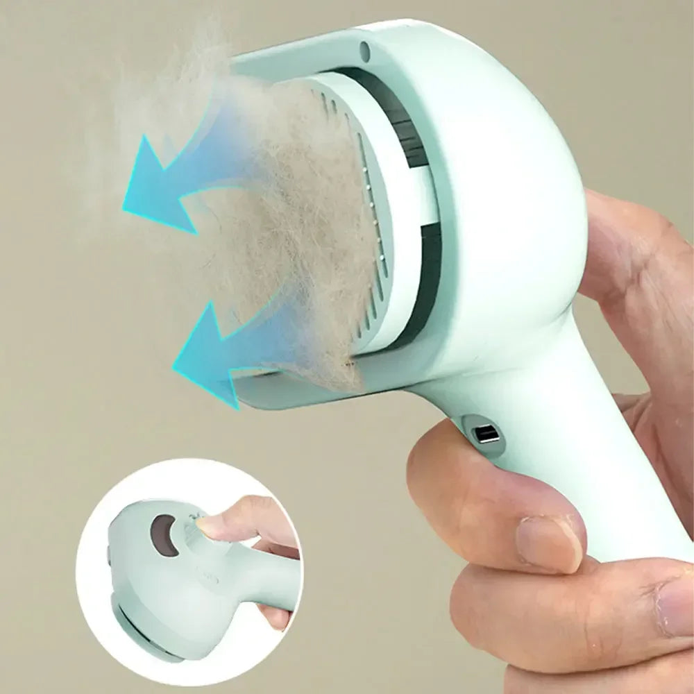 Self-Cleaning Cat & Dog Brush | Loose Hair Removal Grooming Tool