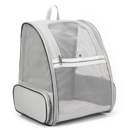 Pet Travel Backpack Carrier | Spacious Transparent Cat Backpack with Ventilation