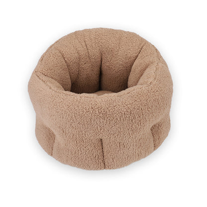 Soft Plush Puppy & Small Dog Bed – Warm, Lightweight, Washable