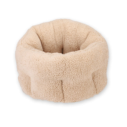 Soft Plush Puppy & Small Dog Bed – Warm, Lightweight, Washable