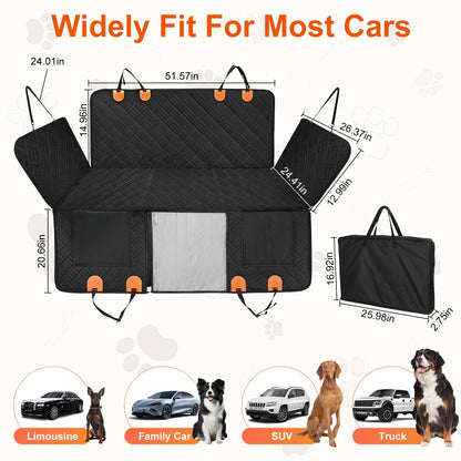 1Pc Dog Car Seat Cover