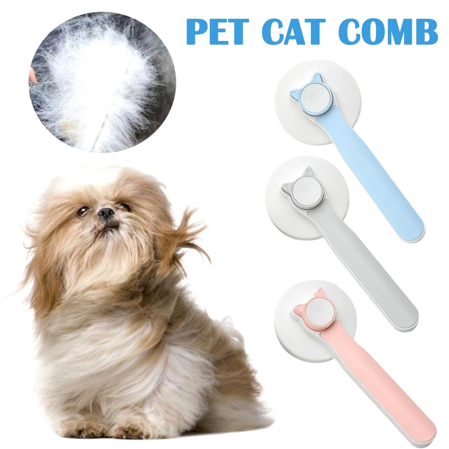 Pet Self Cleaning Brush