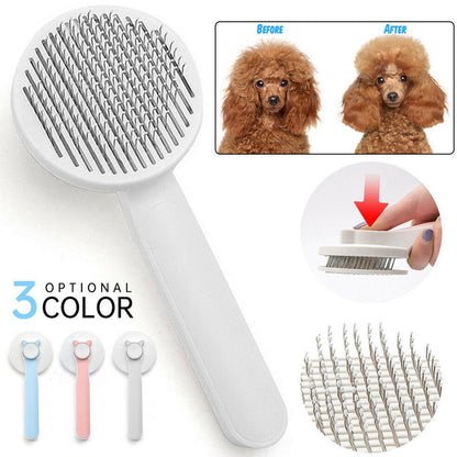 Pet Self Cleaning Brush