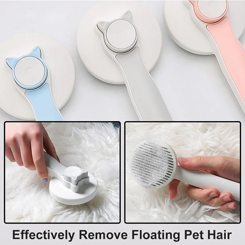 Pet Self Cleaning Brush