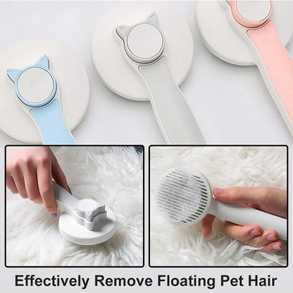 Pet Self Cleaning Brush
