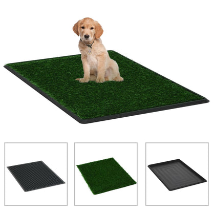 Pet Toilet with Tray & Artificial Grass 63x Toilet