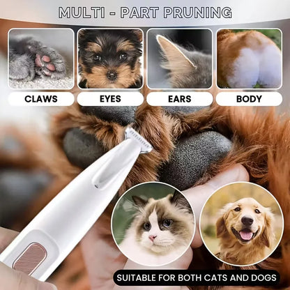 Rechargeable Pet Nail Grinder | Professional Cat & Dog Claw Trimmer