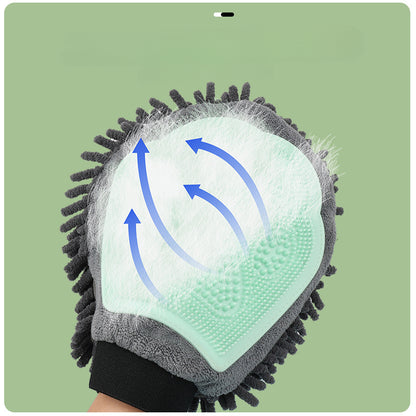 2-Sided Bathing Brush Cleaning