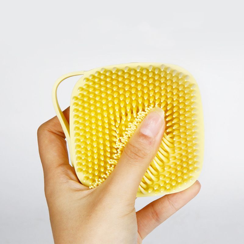 New Soft Silicone Bristles Cat Dog Bath Brus