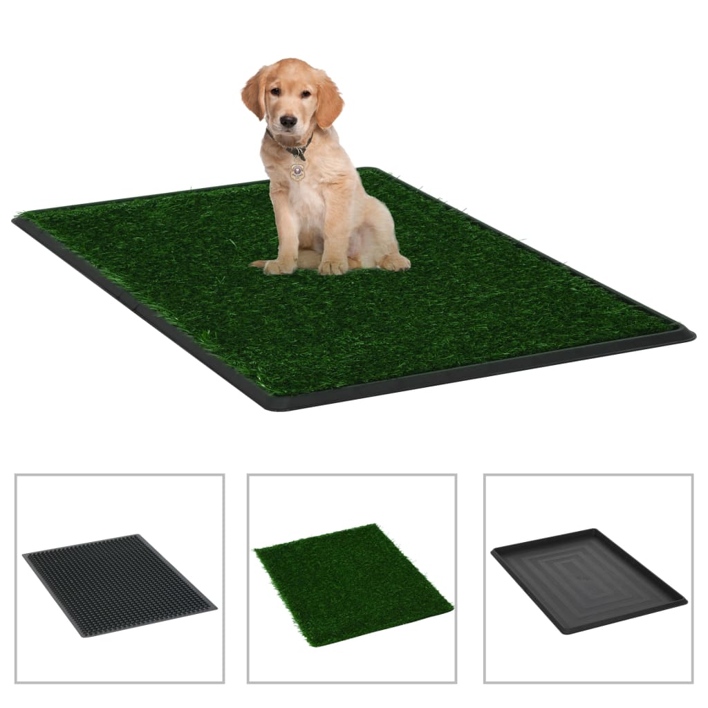 Pet Toilet with Tray & Artificial Grass 63x Toilet