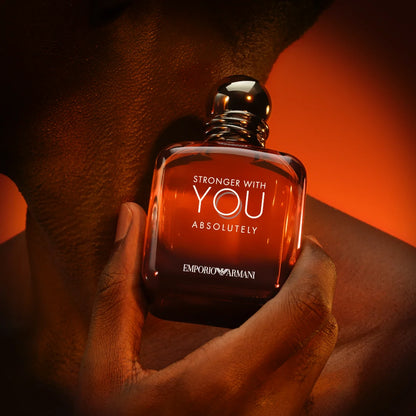 Emporio Armani Stronger With You Absolutely Parfum 3.3oz / 100ml Spray for Men New
