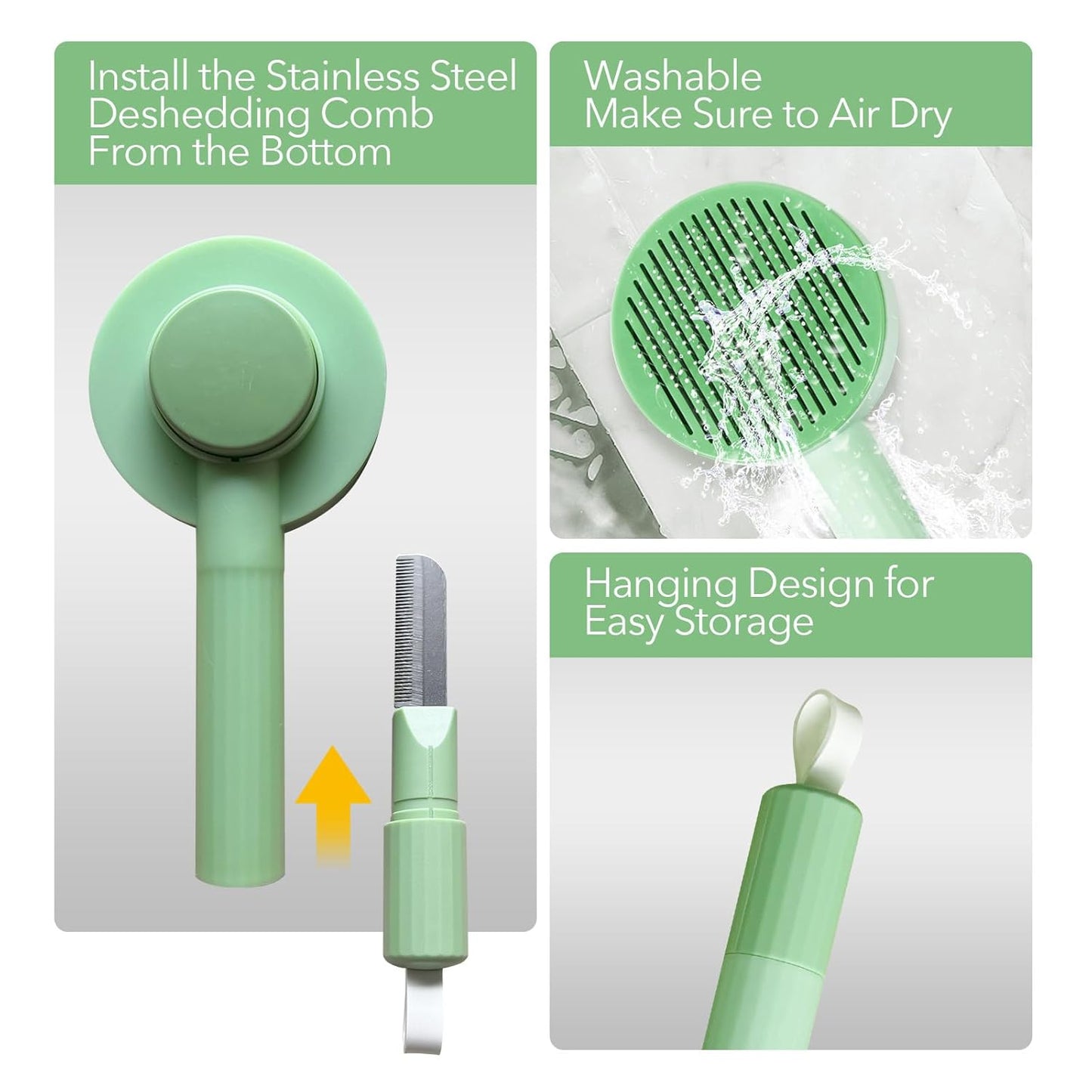 2-in-1 Grooming Brush Hair Remover