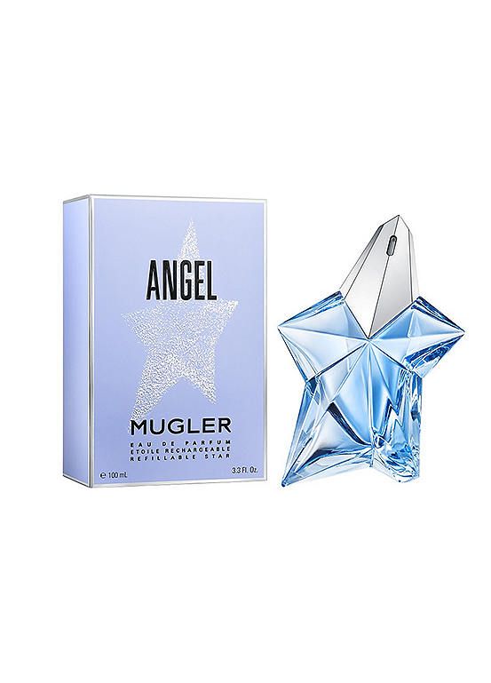 Mugler Angel by Thierry Mugler Eau de Parfum for Women 3.4 oz – Refillable
