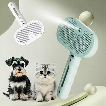 Self-Cleaning Cat & Dog Brush | Loose Hair Removal Grooming Tool