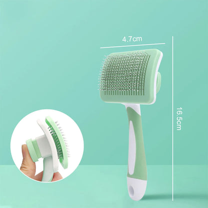 Pets Self Cleaning Slicker Brush