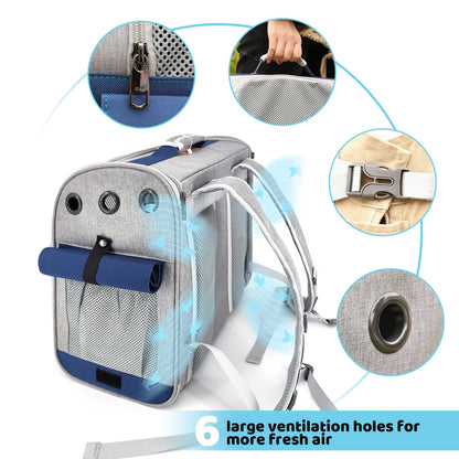 New Stylish And Spacious Foldable Soft Pet Carrier