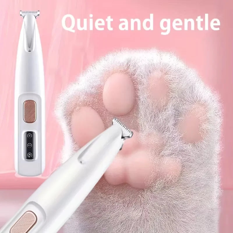 Rechargeable Pet Nail Grinder | Professional Cat & Dog Claw Trimmer