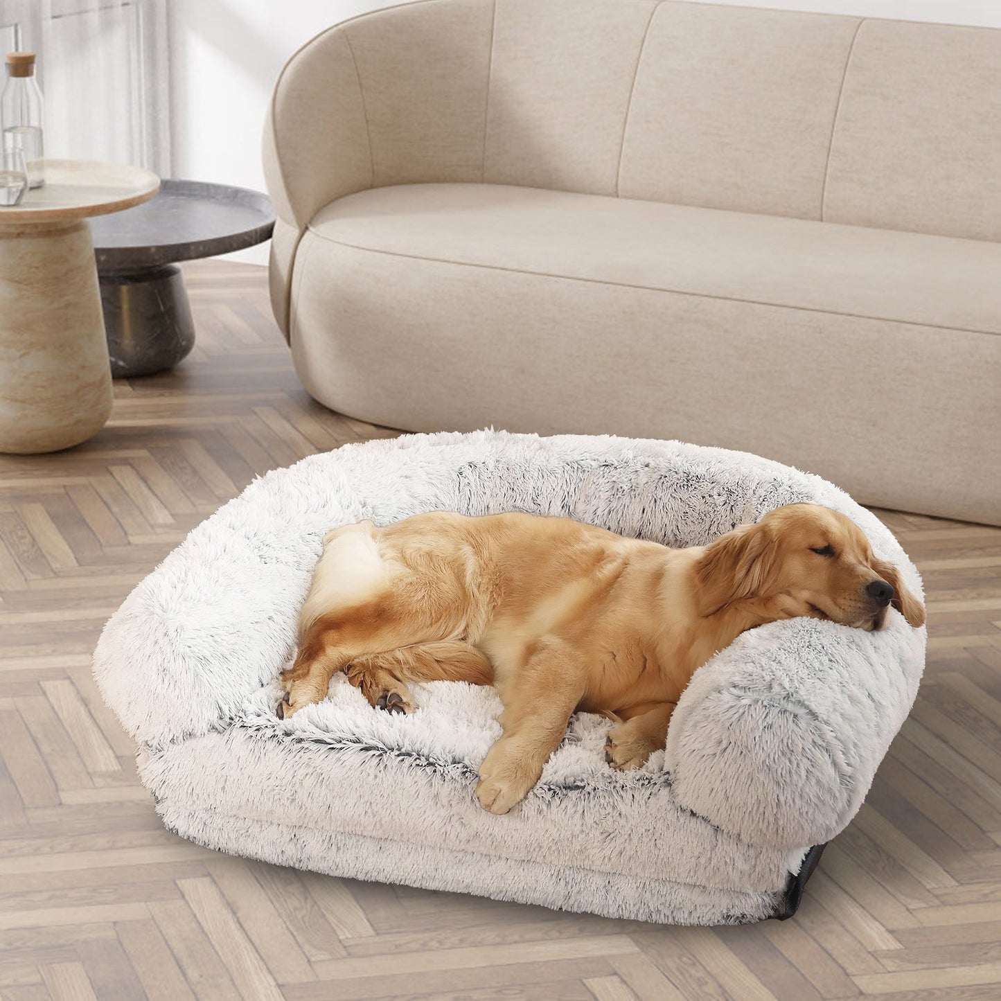 1Pc Large Foldable Human Size Dog Bed