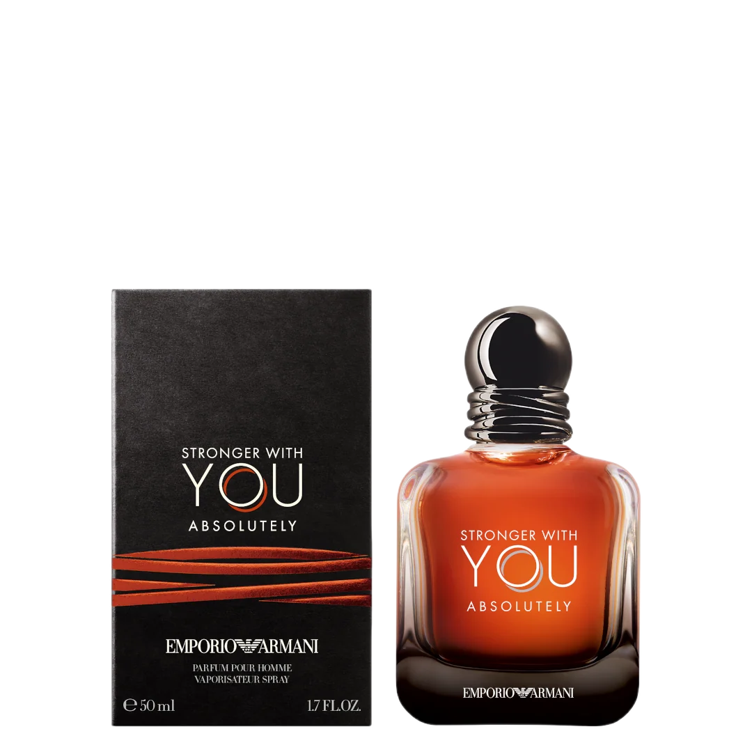 Emporio Armani Stronger With You Absolutely Parfum 3.3oz / 100ml Spray for Men New