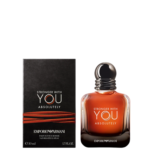 Emporio Armani Stronger With You Absolutely Parfum 3.3oz / 100ml Spray for Men New