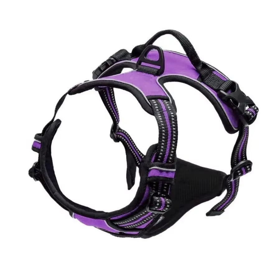 No Pull Dog Harness with Handle | Reflective Adjustable Pet Vest