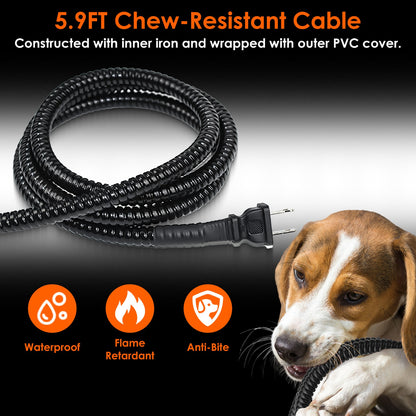 1Pc Heated Water Bowl