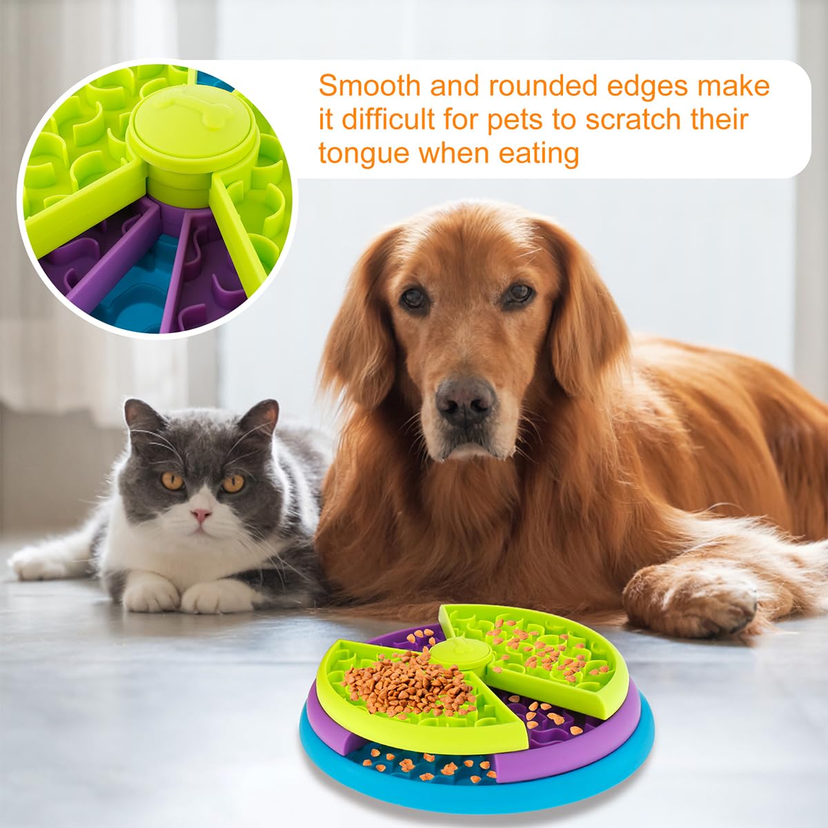 3in1 Interactive Dog Feeder Puzzle