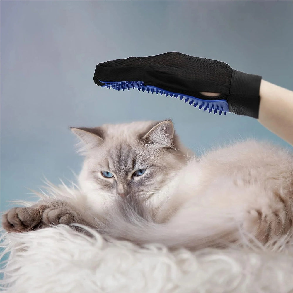 Pet Brush Glove Premium De-Shedding Glove