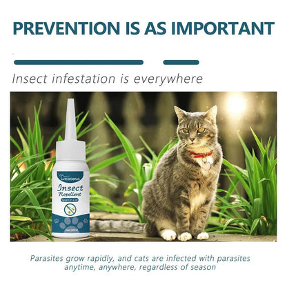 Pet Flea & Tick Treatment Drops for Cats & Dogs 50ml