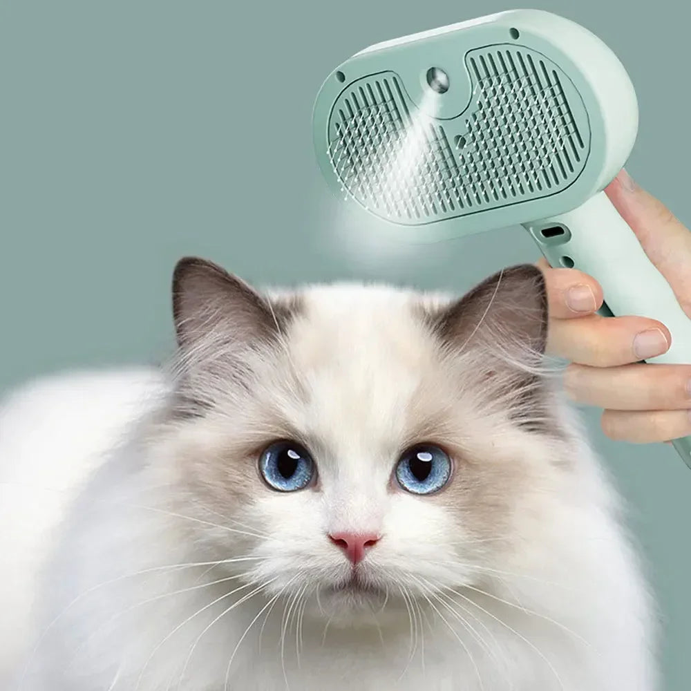 Self-Cleaning Cat & Dog Brush | Loose Hair Removal Grooming Tool