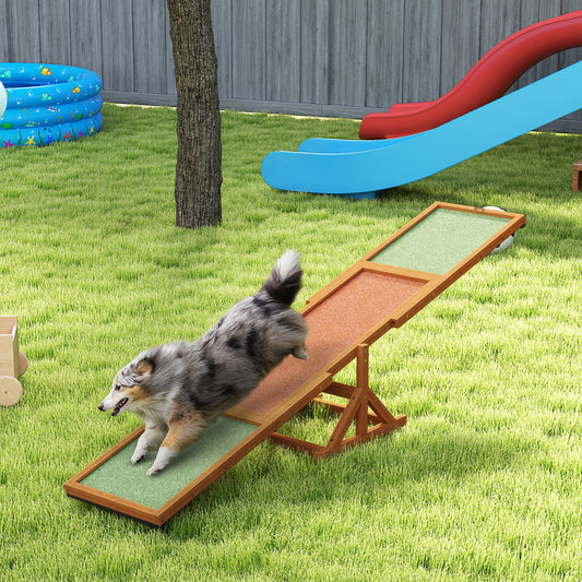 Wooden Dog Agility Seesaw for Training and Exercise
