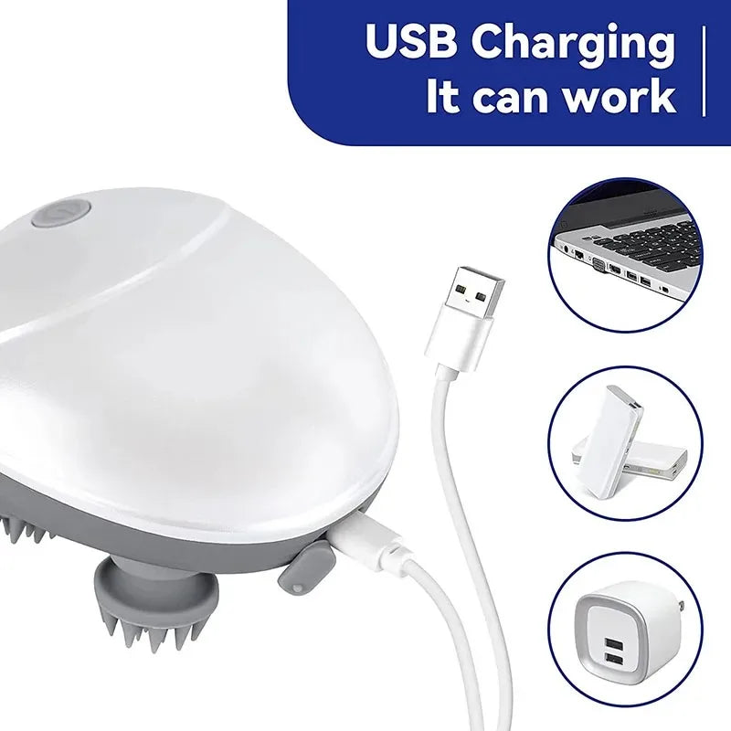 Purrfect Electric Cat& Dog Massager | Self-Grooming & Relaxation Brush for Cats and Dogs