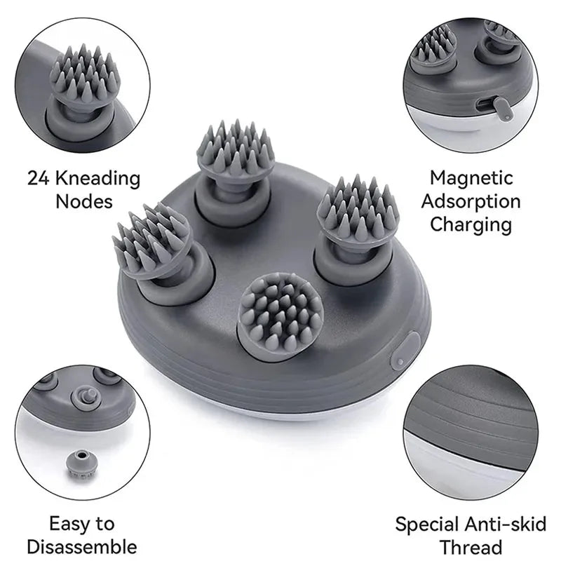Purrfect Electric Cat& Dog Massager | Self-Grooming & Relaxation Brush for Cats and Dogs