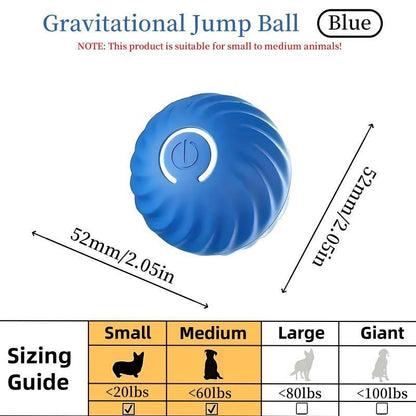 Blue And Orange Pet Bouncing Ball