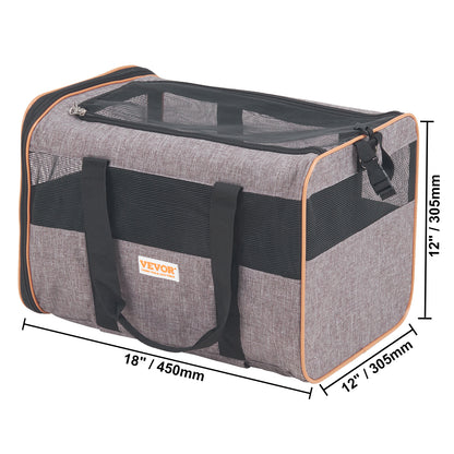 Airline Approved Rolling Pet Carrier Bowl, Grey