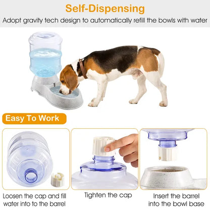 3.5L/1Gal Pet Water Dispenser
