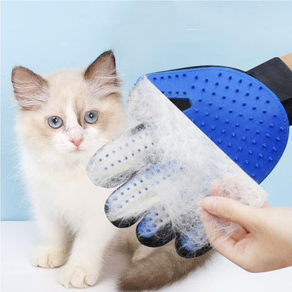 Pet Brush Glove Premium De-Shedding Glove