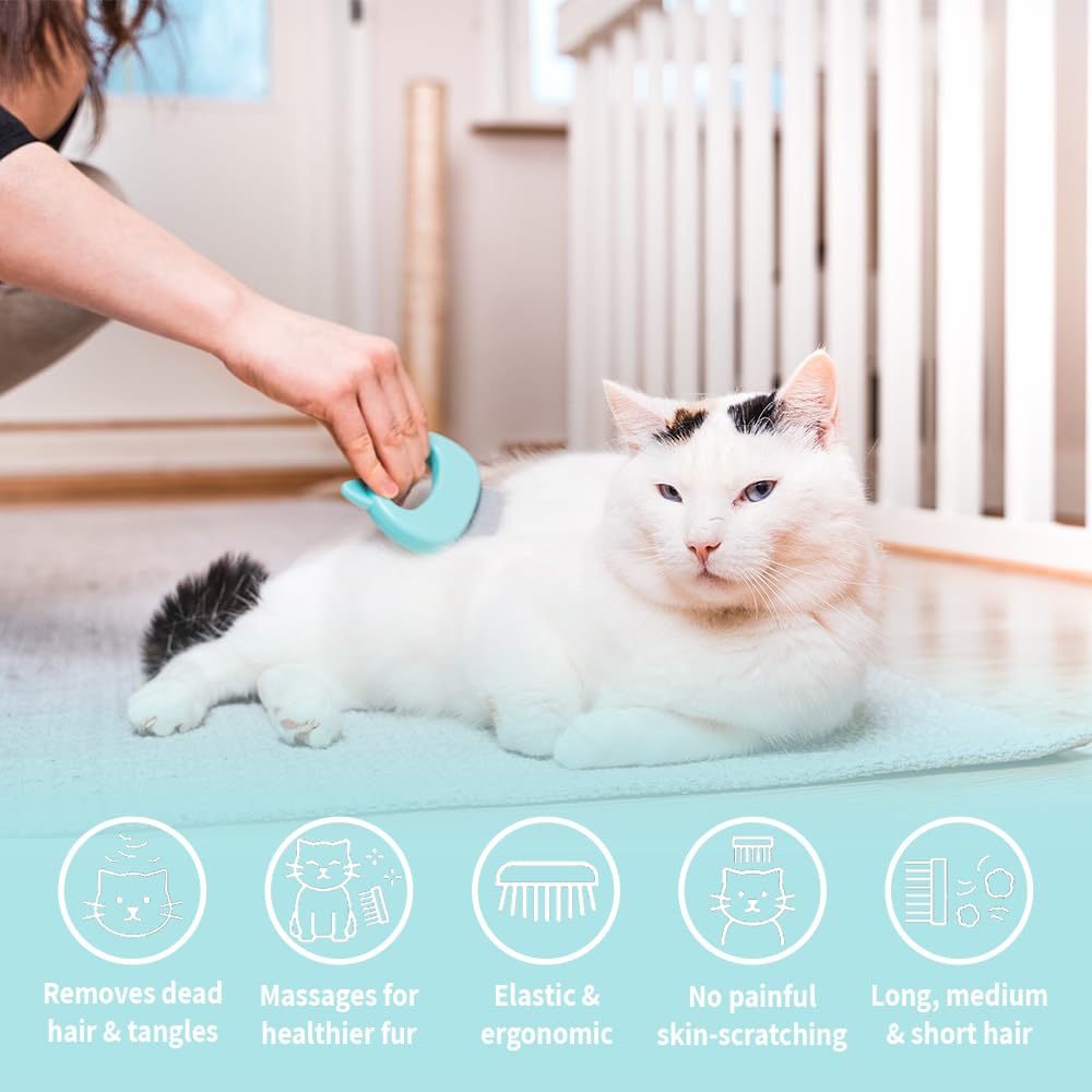 Pet Grooming And Deshedding Tool