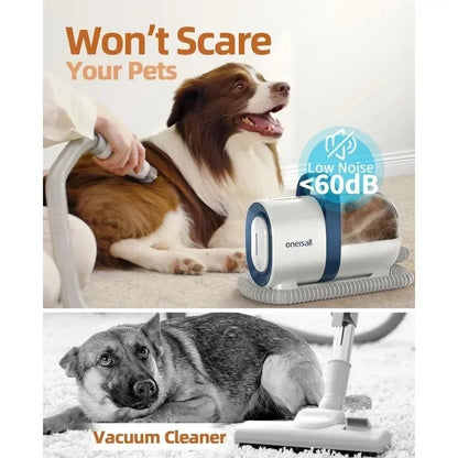 All-in-One Pet Grooming Vacuum Kit for Dogs & Cats | 11000Pa Suction